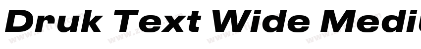 Druk Text Wide Mediu字体转换 Druk Text Wide Mediu字体转换